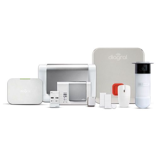 Alarme maison DIAGRAL Pack alarme connectée DIAG25CSF