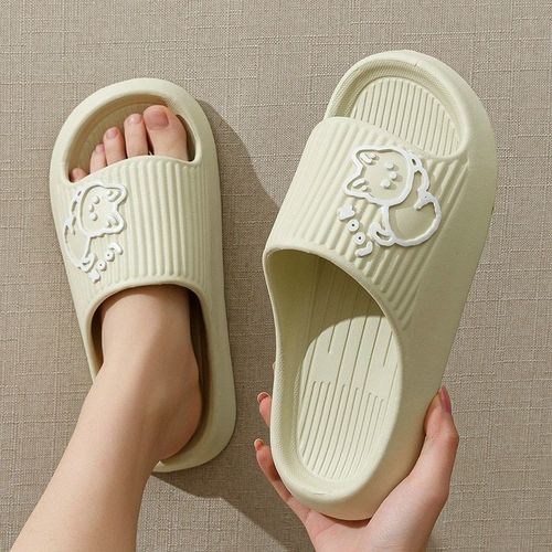 Pantoufles Nuage Semelle Souple Pour Femmes Sandales Plateforme Optique De Plage Pantoufles Brûleur Coréennes Tongs Pour Couple Maisonté 2023