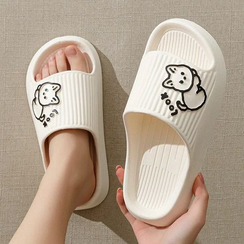 Chaussures Pantoufles Nuage Semelle Souple Pour Femmessandales Plateforme Optique De Plagepantoufles Brûleur Coréennestongs Pour Couplemaisonété