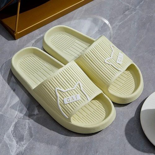Chaussures Pantoufles Nuage Semelle Souple Pour Femmessandales Plateforme Optique De Plagepantoufles Brûleur Coréennestongs Pour Couplemaisonété