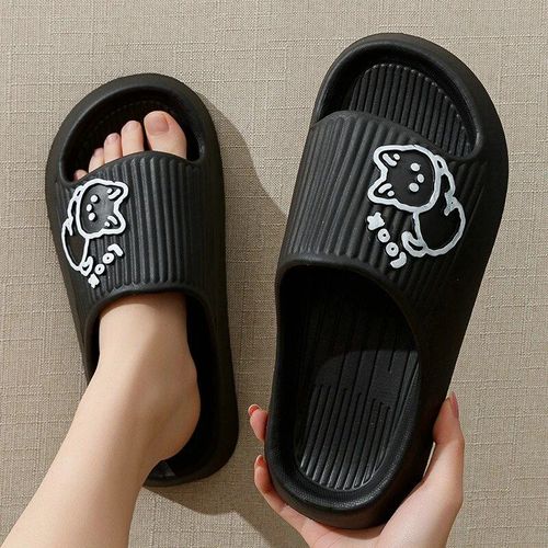 Chaussures Pantoufles Nuage Semelle Souple Pour Femmessandales Plateforme Optique De Plagepantoufles Brûleur Coréennestongs Pour Couplemaisonété
