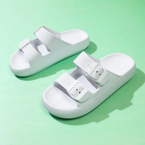 Pantoufles À Plateforme Pour Femmes",Chaussures De Plage,Sandales À Structure Ajustable,Semelle Souple Oligflat,"Glissières Respirantes 36-47