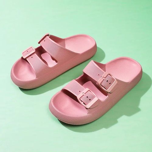 Pantoufles À Plateforme Pour Femmes",Chaussures De Plage,Sandales À Structure Ajustable,Semelle Souple Oligflat,"Glissières Respirantes 36-47