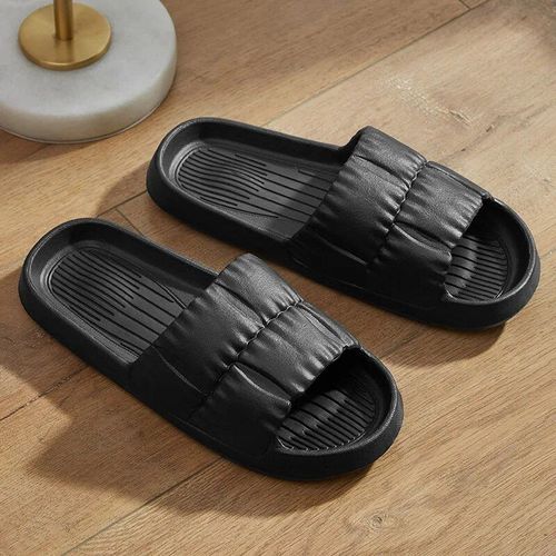 Sandales Nuage Semelle Souple Pour Femmes Pantoufles De Plage Plate Forme Optique Pantoufles Brûleur Coréennes Pour La Maison Tongs Pour Dames Mode D'été