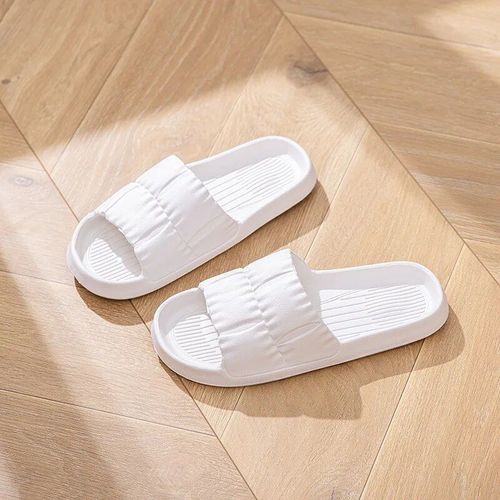 Chaussures Pantoufles D'été Plateforme Pour Femmespantoufles Brûleur Coréennes Pour La Maisontongs Pour Damessandales Nuage Semelle Souplemode Plage Optique