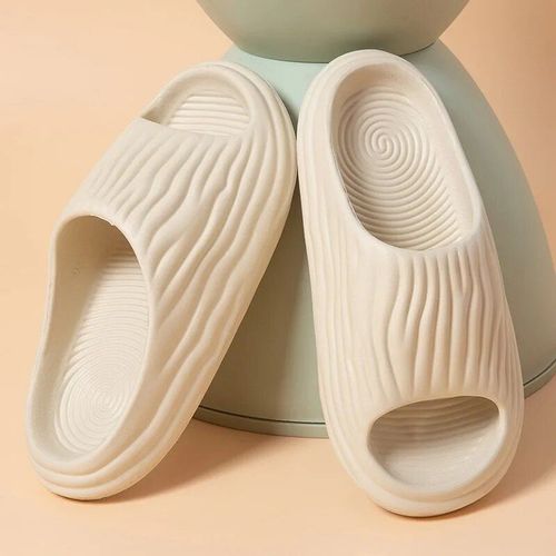 Chaussures Pantoufles De Plage Antidérapantes Pour Hommechaussures Plates Plissées Brûleurà La Modepour L'extérieurl'intérieurla Maisoncool Et Douxété