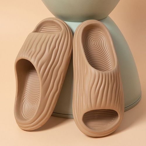 Pantoufles De Plage Antidérapantes Pour Homme,Chaussures Plates Plissées Brûleur,À La Mode,Pour L'extérieur,L'intérieur,La Maison,Cool Et Doux,Été 2023
