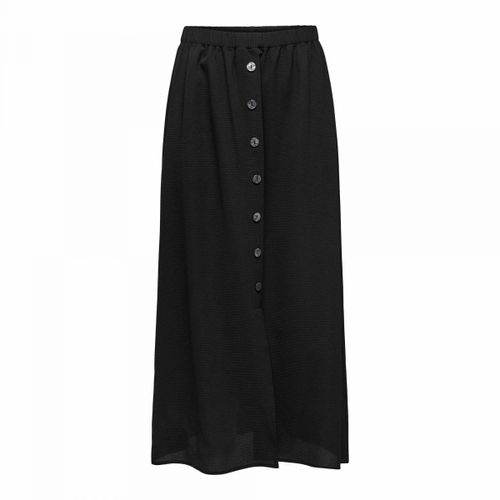 Jupe Longue Légère Fluide Boutons Élastique Femme Only