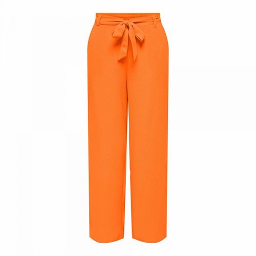 Pantalon Léger Large Taille Haute Ceinture Incluse Femme Only