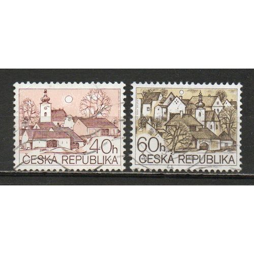 Timbre-Poste De République Tchèque
