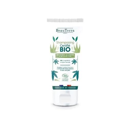Beauterra Shampoing Extrait De Chanvre & Jus D'aloe Vera Bio 75ml 