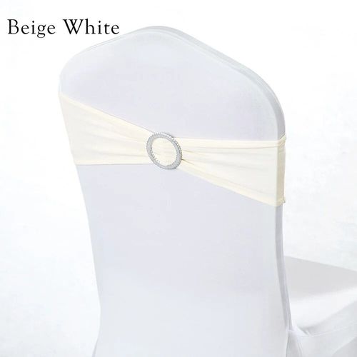Ceinturage Classique En Lycra Bleu Royal,50 Pièces,Bande De Chaise Extensible,Boucle Ronde Pour Mariage,Conférence,Hôtel,Banquet,Fête
