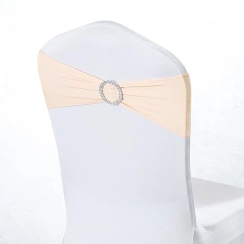 Ceinturage Classique En Lycra Bleu Royal,50 Pièces,Bande De Chaise Extensible,Boucle Ronde Pour Mariage,Conférence,Hôtel,Banquet,Fête