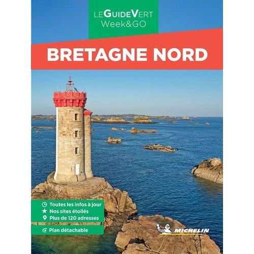 Bretagne Nord - Côtes D'armor, Finistère Nord (1 Plan Détachable)