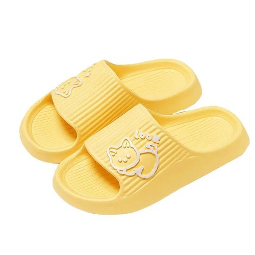 Pantoufles D'été Semelle Souple Pour Femmes Pantoufles Hobrûleur Pour La Maison Sandales De Plage Imprimées D'ours Tongs D'extérieur