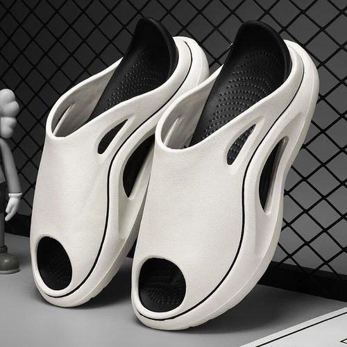 Tongs Semelle Souple Pour Hommes Pantoufles Hohome Toboggans Oligincentré Sandales D'été Non Ald Plate Forme Optique Mode 2023