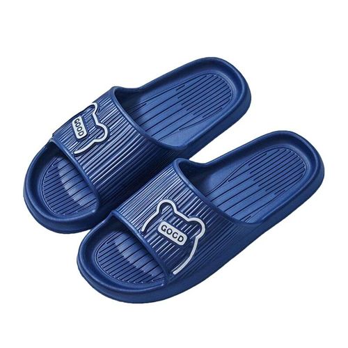Pantoufles D'été À Semelle Souple Pour Femmes,Pantoufles Hobrûleur Pour La Maison,Sandales De Plage Imprimées D'ours,Tongs D'extérieur