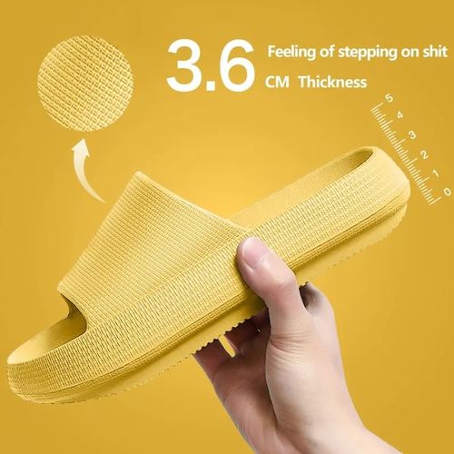 Tongs De Plage Unisexes Pour Femmes Et Hommes Pantoufles De Bain Coordonnantes D'intérieur Sandales Semelle Souple Toboggans Plateforme Brûleur Opticsté