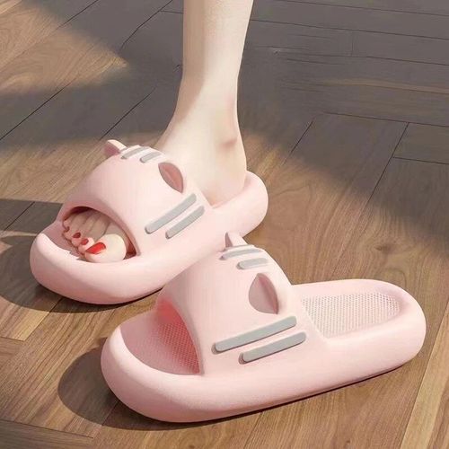 Pantoufles De Chat Drôles Pour Femmes Chaussures Semelle Souple Semelle Optique Anti Ald Nouvelle Modeté 2023