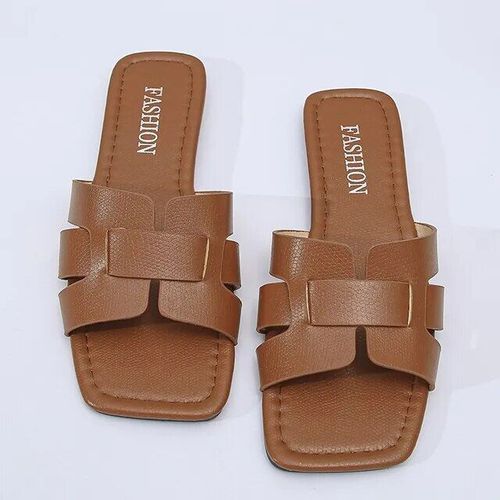 Chaussures Tongs De Plage Plates Pour Femmespantoufles D'étésandales De Luxedesign De Marque Tendance