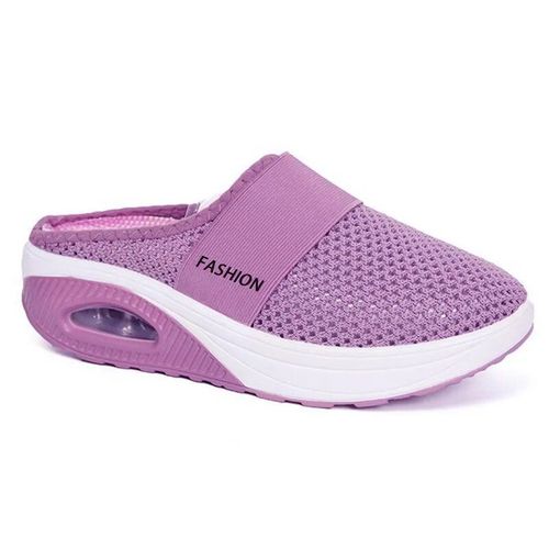 Chaussures Chaussures De Marche Orth4wd Pour Femmesandales Pour Diabétiquemules Plateformediapositives En Maillepantoufles Légèresà Semelle Compensée