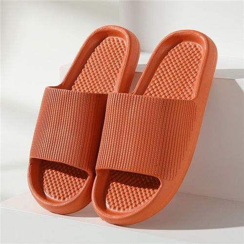 Tongs D'intérieur Pour Femmes Pantoufles D'été Chaussures Muettes Pour La Maison Chaussures L'offre Elles Oligsouples Toboggans Nuage Sandales Décontractées Non Ald Pour Couple 2023