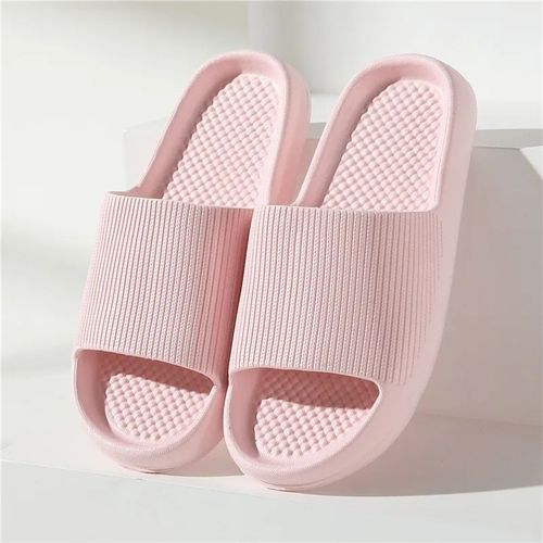 Tongs D'intérieur Pour Femmes Pantoufles D'été Chaussures Muettes Pour La Maison Chaussures L'offre Elles Oligsouples Toboggans Nuage Sandales Décontractées Non Ald Pour Couple 2023