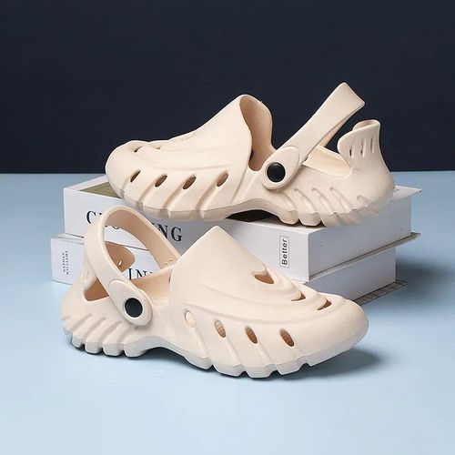 Pantoufles Ajourées Pour Femmes,Sandales Décontractées,Chaussures Trouées,Couple,Grande Taille 44 45,Tongs De Plage Respirantes,Chaussures Plates D'été Pour Femmes