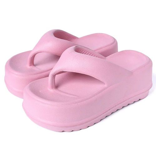 Optique Pantouflespaisses En Mousse Mémoire De Forme Pour Femmes Sandales D'été Tongs De Plage Toboggans D'oreiller Mode Brûleur Non Ald Maison 2023