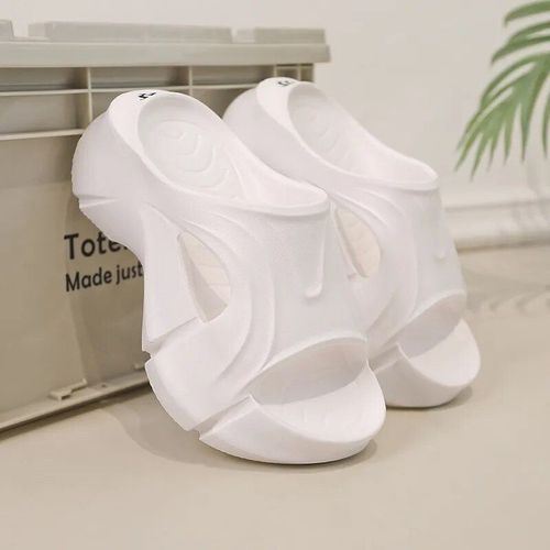 Pantoufles De Marque De Créateur Pour Femmes Pantoufles Intégrées Légères Sandales Décontractées Chaussures Rehaussement Mode Douceté