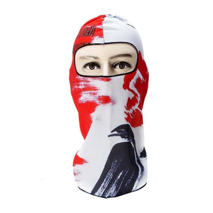 Masque D'équitation 3d Imprimé Party Extérieur Cyclisme Ski Chapeau Balaclava Moto Masque Facial Yzz81116002o_San723 Ep76439