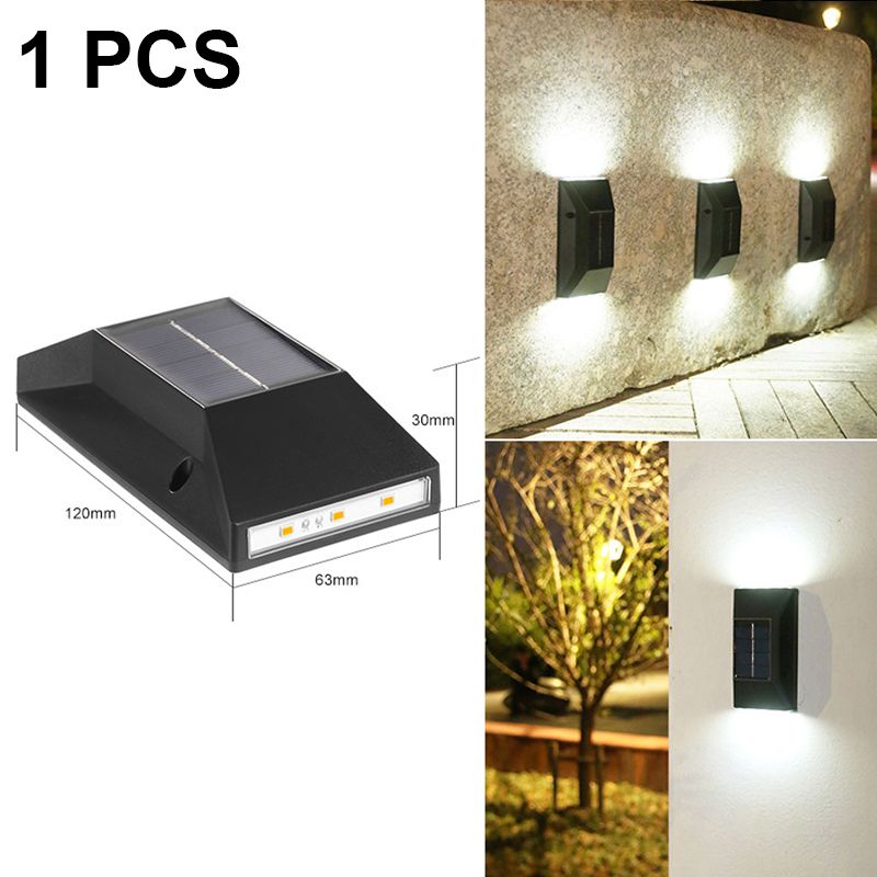 Applique murale LED solaire intelligente et imperméable