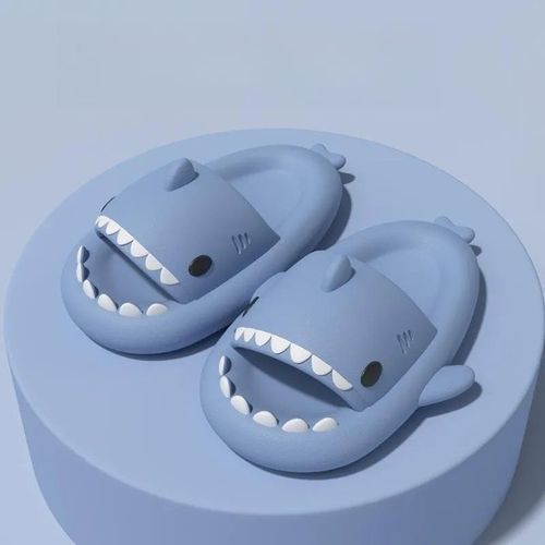 Chaussures Sandales Requin Antidérapantes Pour Femmepantoufles Oligsolidescouple Parentsextérieurnikmaisonchaussures Amusantesété