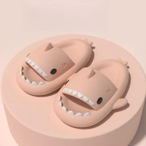 Chaussures Sandales Requin Antidérapantes Pour Femmepantoufles Oligsolidescouple Parentsextérieurnikmaisonchaussures Amusantesété