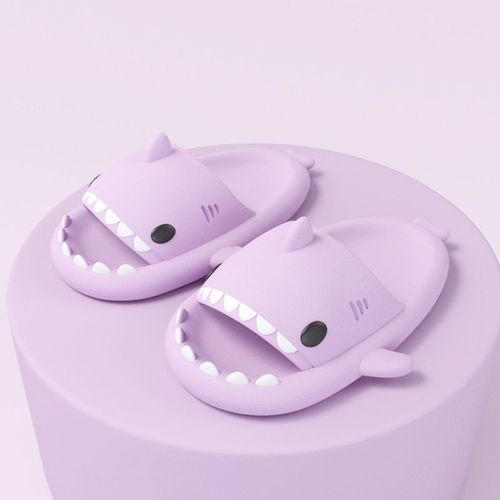 Chaussures Sandales Requin Antidérapantes Pour Femmepantoufles Oligsolidescouple Parentsextérieurnikmaisonchaussures Amusantesété