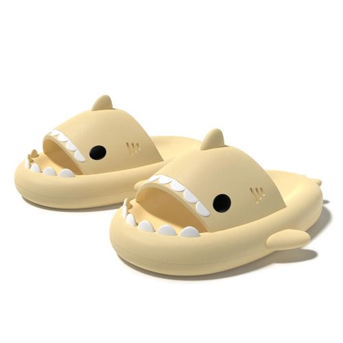 Pantoufles Requin Antidérapantes Pour Femme Chaussures Amusantes D'été Pour La Maison Pour Couple Parents Extérieur Nik