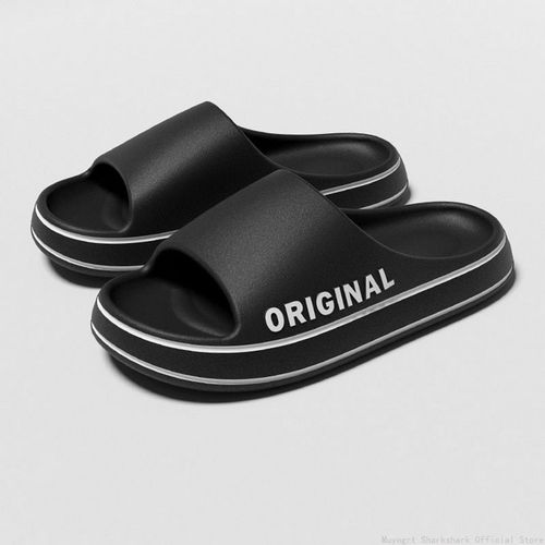 Pantoufles D'été La Mode Brûleur Pour Femme Chaussures De Plage Légères Sandales D'niket D'extérieur Semelle Optique