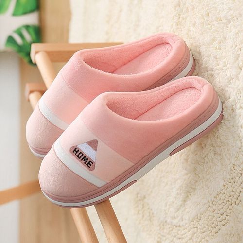 Chaussures Pantoufles D'intérieur Coordonnantes En Coton Peluche Pour Femmeschaussures Plateschaussures De Maison Polyvalenteschaudesneuveshiverété