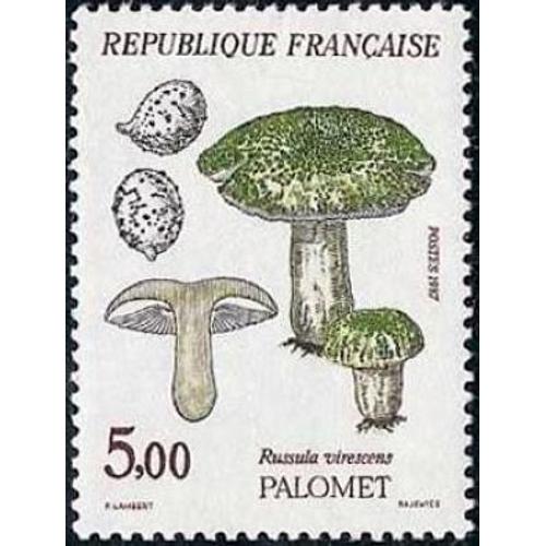 Timbre France 1987 Oblitéré - Champignons - Palomet - 5.00 Yt2491
