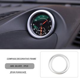 Autocollant décoratif de volant de voiture en fibre de carbone pour Porsche  Macan