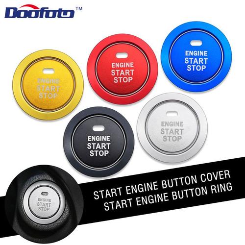 Acheter Doofoto 1 pièces anneau de bouton de démarrage du moteur