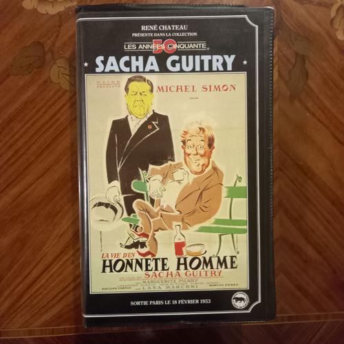 Cassette VHS La vie d'un honnête homme, de Sacha Guitry