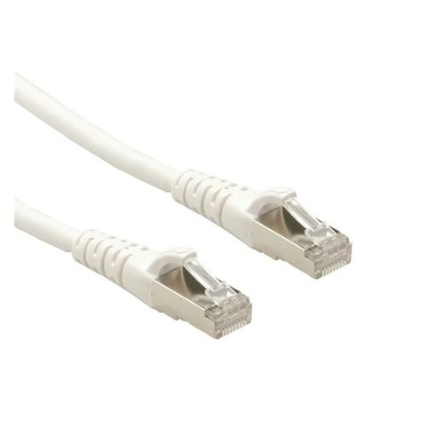Roline - Cordon de raccordement - RJ-45 (M) pour RJ-45 (M) - 10 m - SFTP - CAT 6a - blanc
