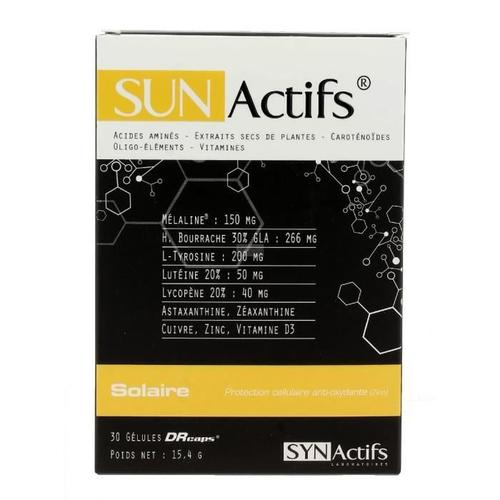 Synactifs Sunactifs Solaire 30 Gélules 