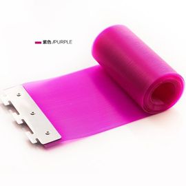 Couleur Violet Taille 15.5x240cm Rideau De Porte Isolant En Plastique Pvc Souple, Rideau De Séparation Anti-Insectes Pour Porte De Gazébo D'extérieur