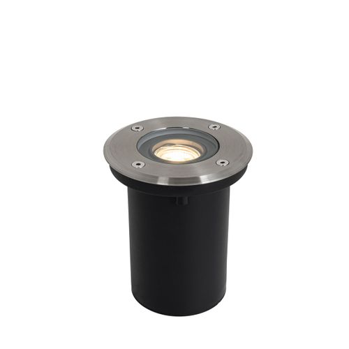 Spot Sol Extérieur Acier 35 Mm Orientable Ip65