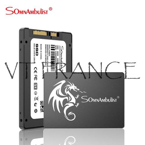 Disque Dur Interne SSD SATA3 6GB/s, Modele: 256GB