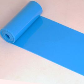 Couleur Bleu Taille 18x240cm Rideau De Porte En Plastique Pvc Résistant À La Périphérie, Barrière De Protection, Ombre, Doux, Intérieur