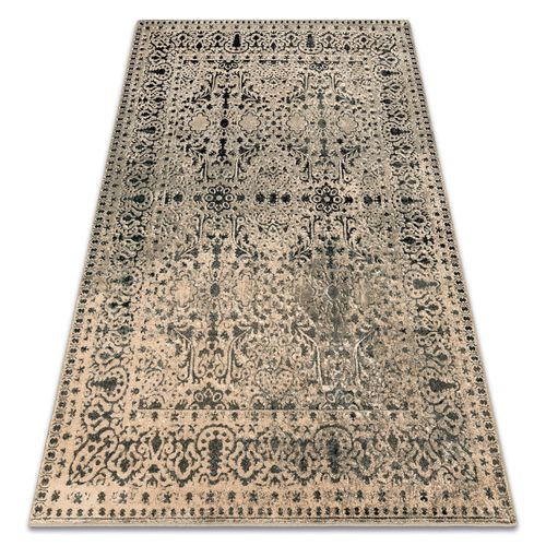 235x350 Cm Tapis En Laine Omega Perona Oriental Iron Vert