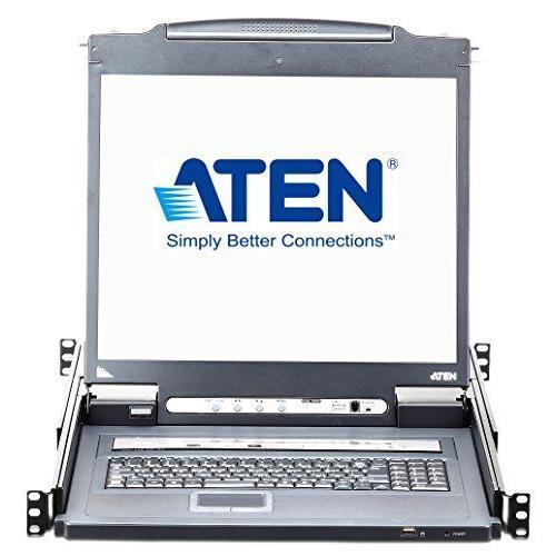 ATEN Slideaway CL5708IM - Console KVM avec commutateur KVM - 8 ports - PS/2, USB - 17" - rack-montable - 1280 x 1024 @ 75 Hz - 250 cd/m² - 1000:1 - 5 ms - VGA - 1U